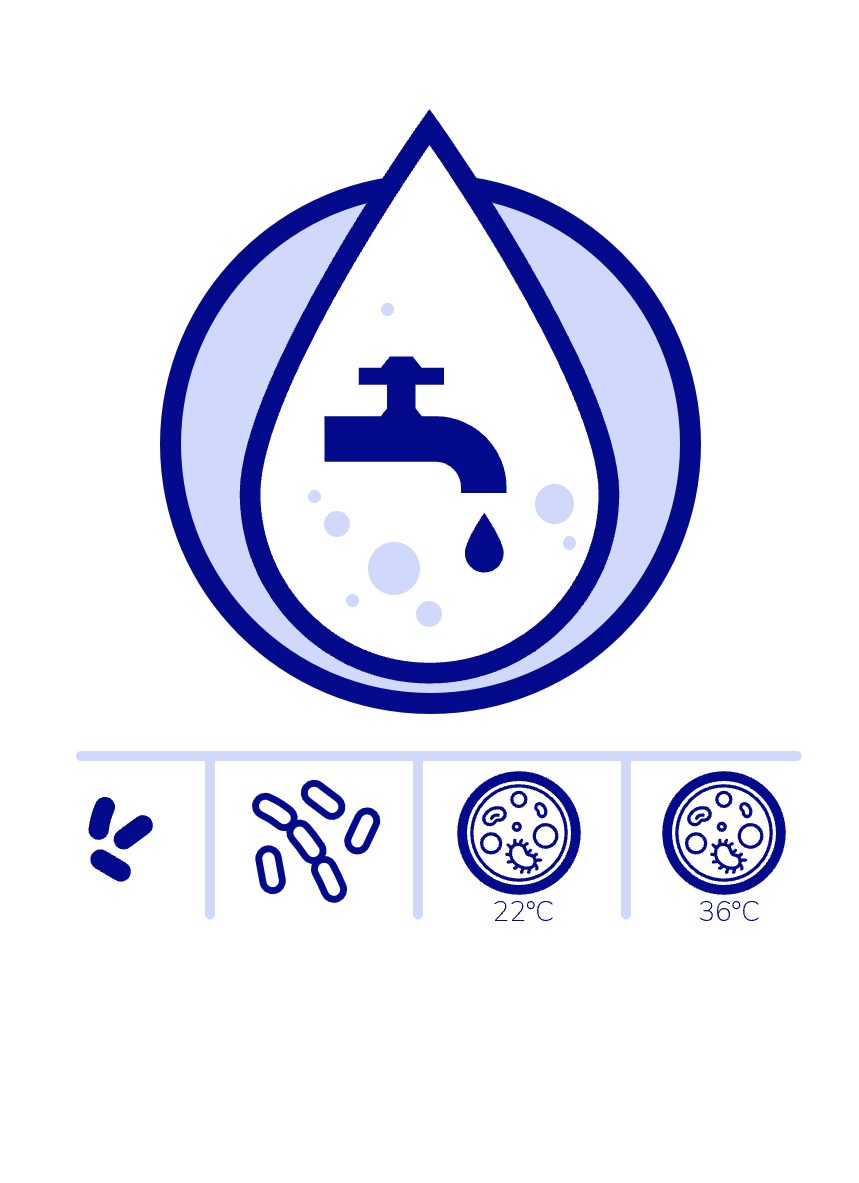 Paketgrafik Wasser Analyse klein
